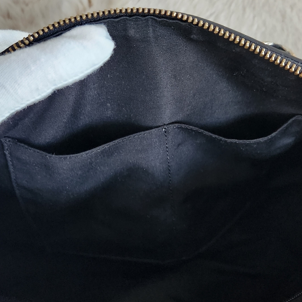 Like New COACH Sierra Bag Purse Black Crossbody Strap DUSTBAG - Picture 9 of 16